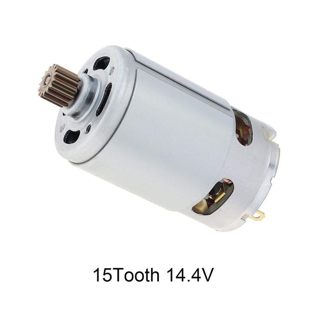 RS550 15 зубьев двигатель постоянного тока 10,8/12/14,4/16,8/18/21/25 В высокоскоростной литиевый двигатель для дрели для аккумуляторной дрели, электрической пилы, электрической отвертки