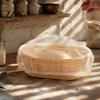 Proofing Basket Liners for Sourdough Non-woven Banneton Liners, Disposable Stretchable Fermentation Covers, Transparent Dough Covers Non Stick