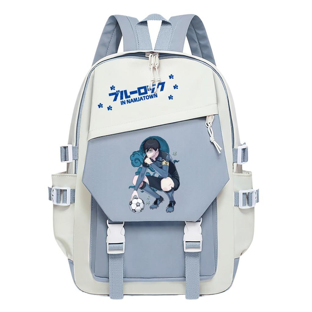 Animation Peripheral Style School Bag Campus Male And Female Students Casual Versatile Composite Cloth Backpack