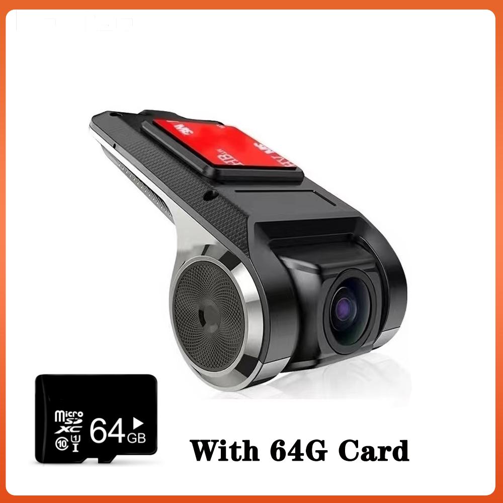 Car DVR ADAS Android Multimedia Player Full HD DVR Dash Cam Camera LDWS Mini Auto Recorder 720P USB TF Auto Car Recorder