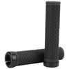 ZTTO Mountain Bike Handlebar Single Locking Grips Bicycle Shock Absorbing Rubber GripsBlack