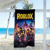 Roblox Beach Towel Super Soft Absorbent Comfortable Lightweight Portable for Swimming,Beach,Camping, Travel, Beach Accessories,Gym