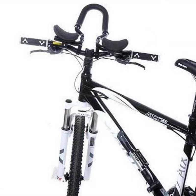 Bicycle Aero Handlebars, One-piece Aluminum Alloy Aero Handlebars