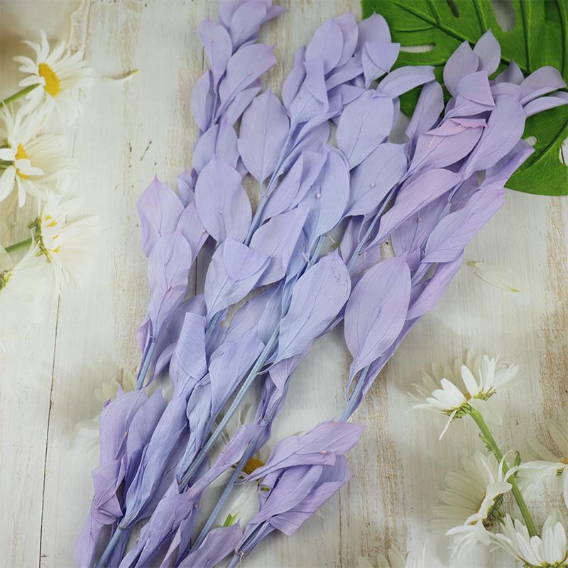 DIY Floral Art Ornament: Preserved Tangerine & Fishtail Leaf, Lily, Bamboo Dried Flowers – Ikebana Photo Prop for Home Décor.