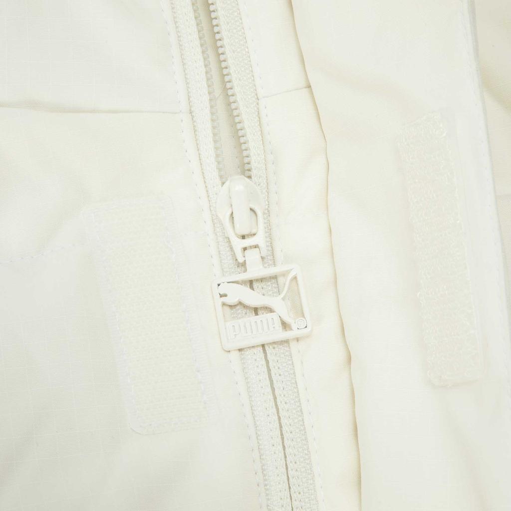 Puma Теплая модная универсальная пуховая куртка на молнии с капюшоном, унисекс, верхняя одежда, белая 625527-65