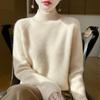 Women Sweater 100% Wool TIDENOVEL Turtleneck Knit Pullover Thick Winter Jumpers Female Knit Tops