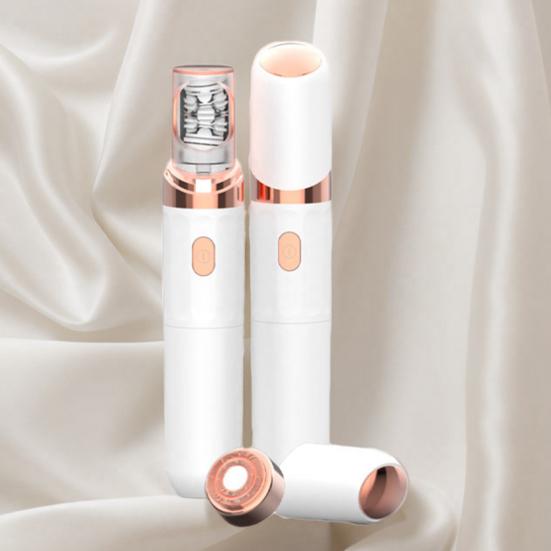 2-в-1 Электрический триммер для бровей Многофункциональный Безболезненный Эпилятор для волос на лице Водонепроницаемый Беспроводной Женский Бритва-удалятор волос с бровей