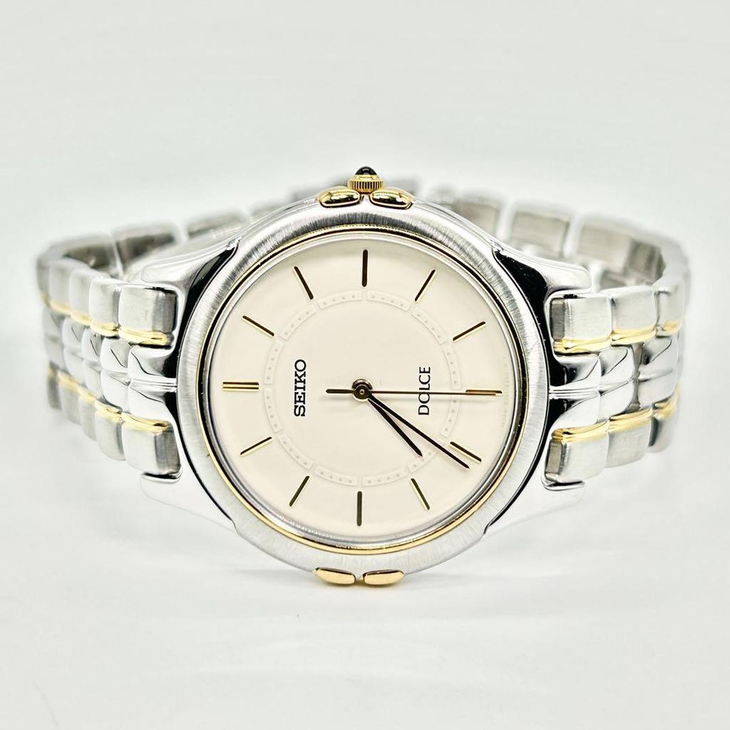 [USED] SEIKO DOLCE 8J41-6140 Quartz Wristwatch
