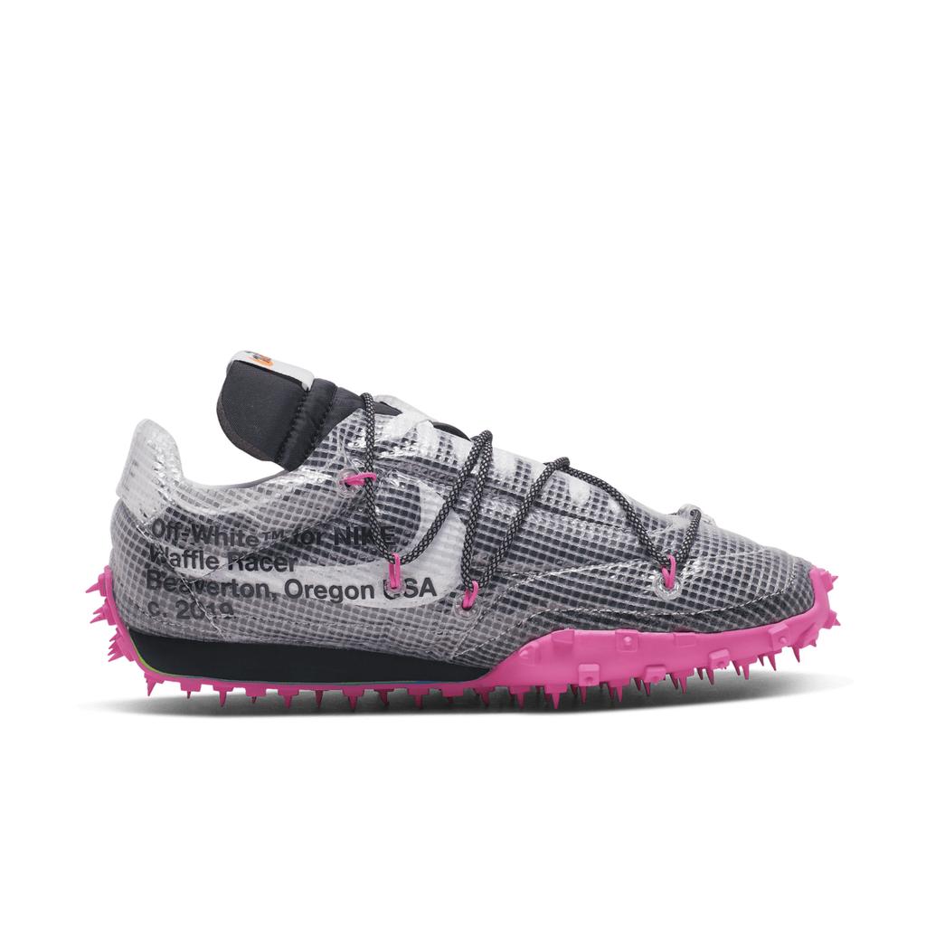 CD8180-001 Off-WhiteANike Waffle Racer Vivid Black (Женский)