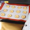 Silicone Baking Mats Cookie Pad Non-Stick Reusable Baking Tray Mats Sheet Set for Cookies Pastry Tools Batters Flour Fondant BBQ