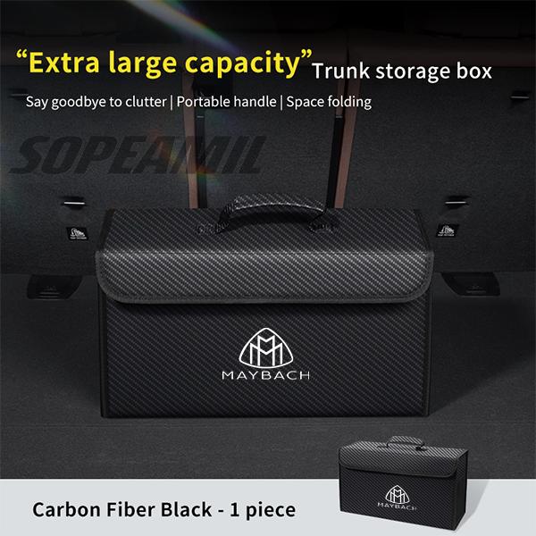 Maybach S Class GLS480 GLS600 S400 S450 S480 S500 S560 S580 S600 S650 S680 Car Trunk Storage Box Foldable Stowing Tidying Bag