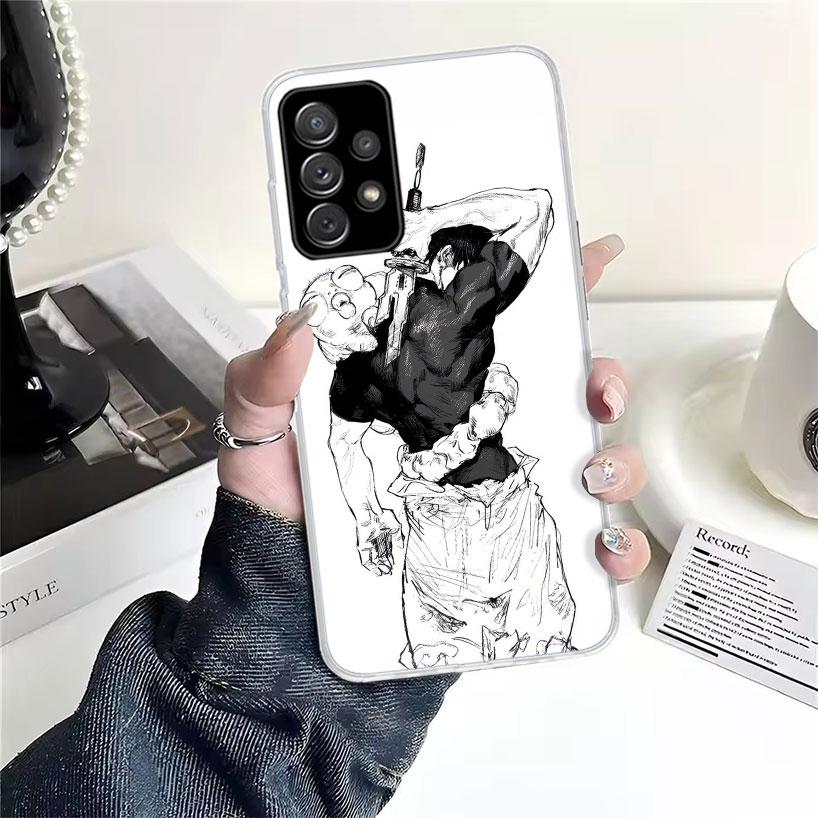 Kaisen J-Jujutsu Фушигуро Тодзи Для Samsung Galaxy A52S A42 A32 A22 A12 A02S A51 A50S Чехол для телефона A41 A31 A21S A30S A20S A20E A70