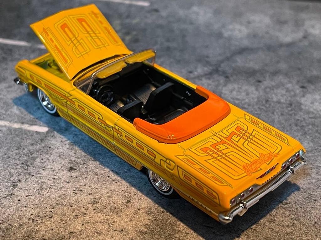 Greenlight 1/64 1963 Chevy Impala Кабриолет