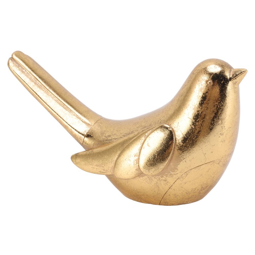 Resin Gold Bird Tabletop Decorative Ornament TV Cabinet Desktop Decor
