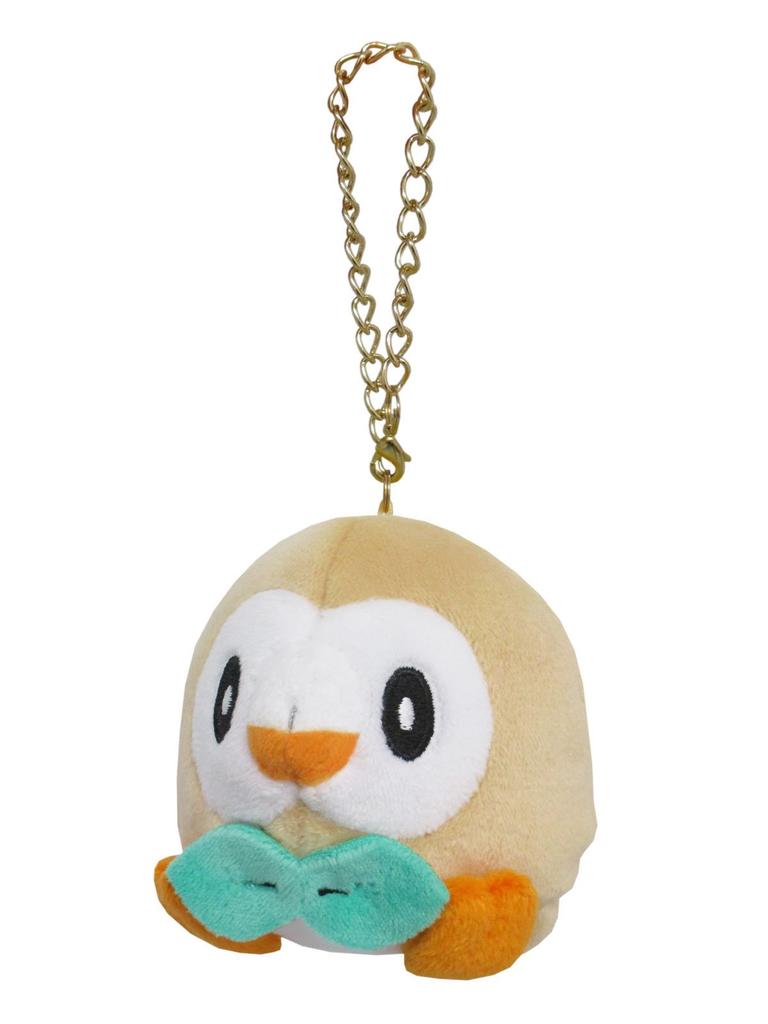 КОЛЛЕКЦИЯ ALL STAR Плюшевая игрушка-маскот Rowlet, 7 см в высоту, Игрушка Pokémon,
