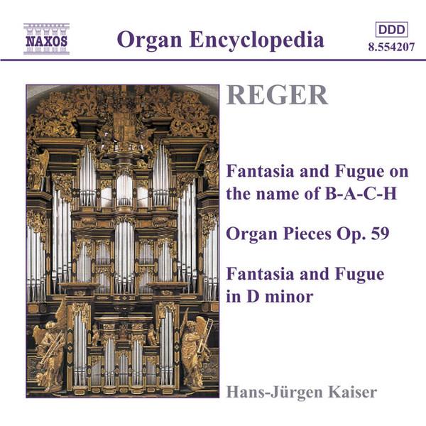 CD REGER, M. - Reger: Organ Works Vol 3 8554207 Naxos 2002 Europe Classical Used