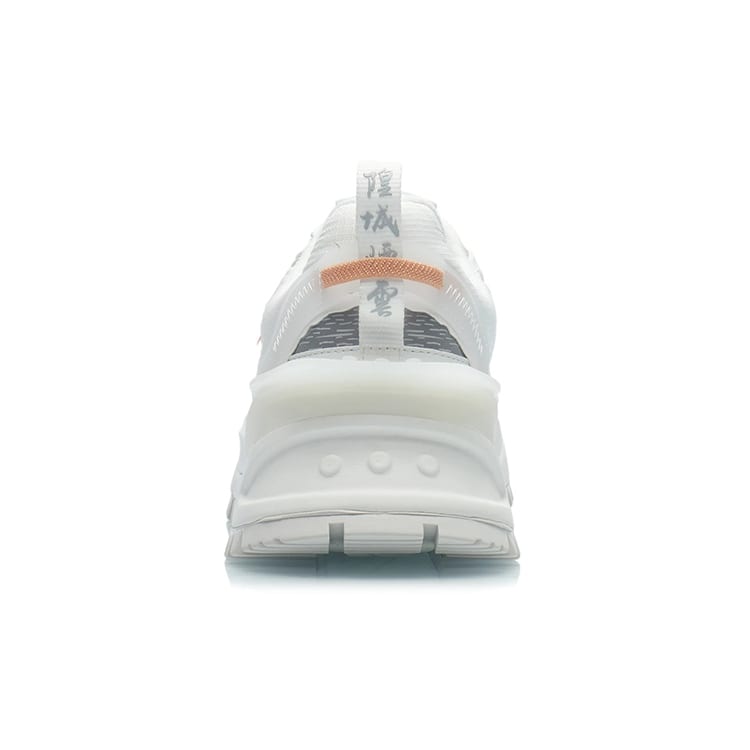 Li Ning CF Амортизация Устойчивая к истиранию Амортизация Устойчивая к износу Низкие Спортивные Повседневные Кроссовки Мужские Белые AGLR209-1