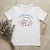 Vintage Rock Cartoon Cute Animal Graffiti Pattern Cotton Blend Loose Unisex Couple Short Sleeve Tops Holiday Fashion Clothes