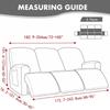 1/2/3 Seater Jacquard Recliner Sofa Cover For Living Room Stretch Single Couch Slipcovers All-Inclusive Armchair Slipcovers Home