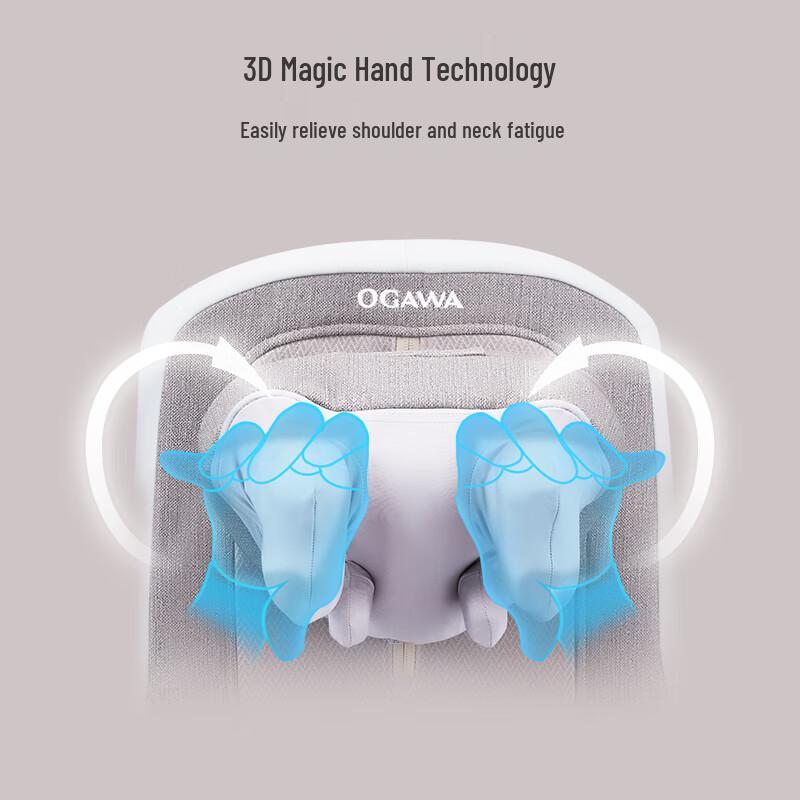 Ogawa OG-1168 Neck and Back Massage Cushion CN plug (adapter included)