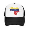 Venezuela Map Trucker Cap Adult HipHop Venezuelan Hats Trucker Hat Sports Cap Breathable Mesh Baseball Caps
