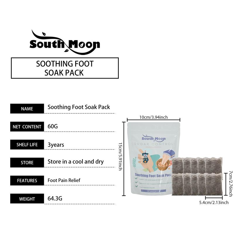 Chinese Herbal Foot Soak Bath Packets Skin-Soothing Sleep-Aiding With Ginger Mugwort For All Seasons Foot Soak Pouches
