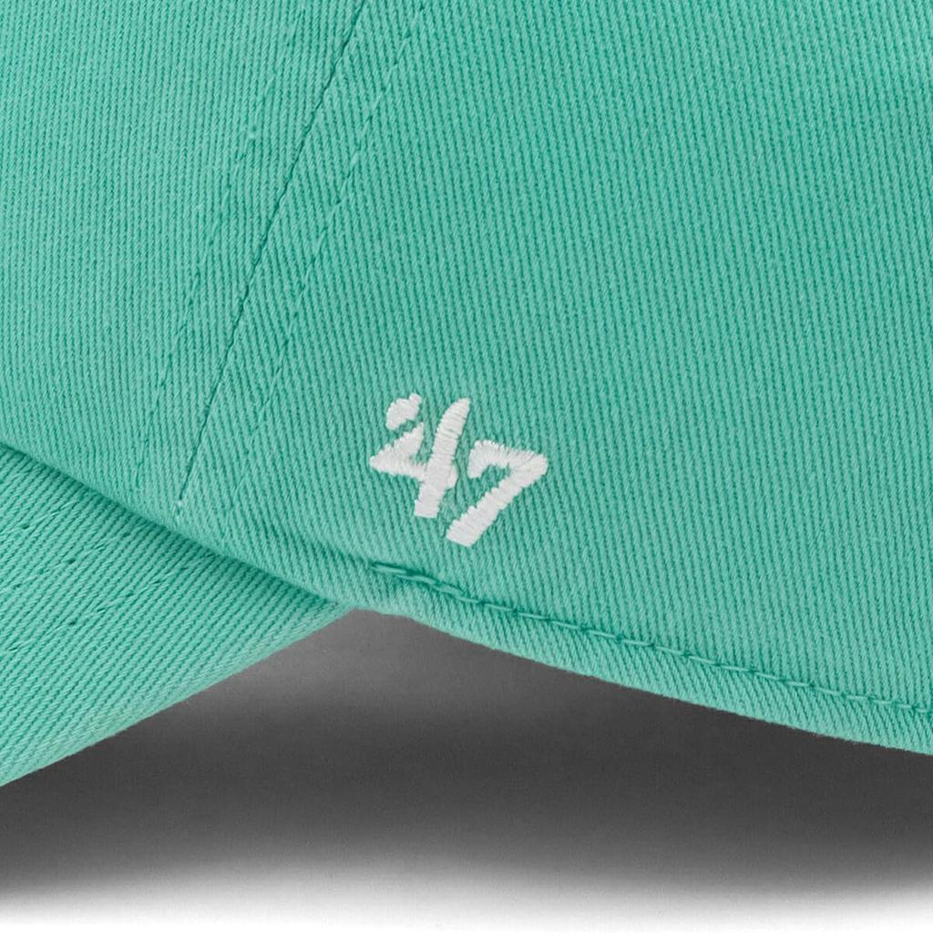 Кепка 47 Brand Clean Up Логотип MLB Цвет LA Lagoon blue Бесплатная 47 Clean Up WLB