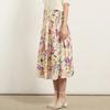 BCBG Юбка в складку с цветочным принтом B5m5s235