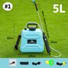 Электрический опрыскиватель для пестицидов 5 л/8 л Высокого давления Автоматический Перезаряжаемый Садовый Сельскохозяйственный Опрыскиватель Для Цветов и Растений