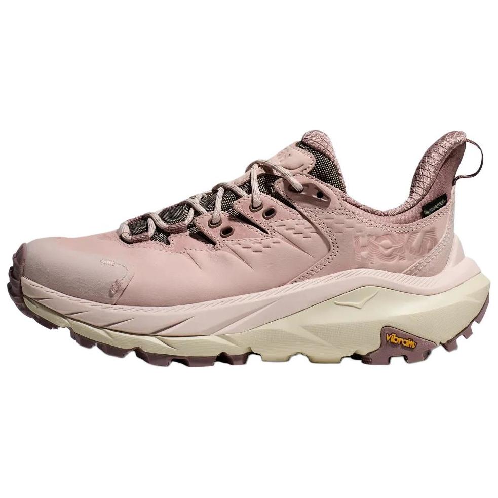 HOKA One One Kaha 2 Удобные Нескользящие Износостойкие Низкие Альпинистские и Туристические Ботинки Женские Розовые 1123191-CMCP