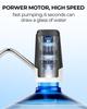 5-Gallon Bottle Water Dispensing Pump - Portable Electric with USB-C Charging Dual Motor for Fast Flow Rechargeable Design for Home Office Campin