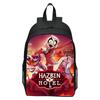 Новый Хит Продаж Адская Гостиница Hazbin Hotel Рюкзак Футбольный Комикс рюкзак Мальчики и Девочки Рюкзак для Ноутбука Студенческий рюкзак