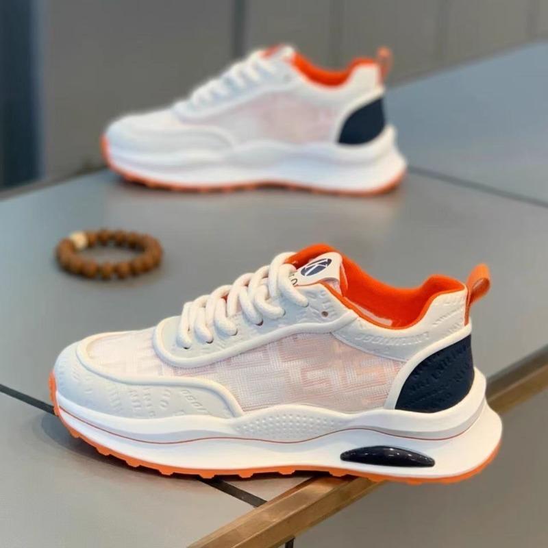 Sneakers Men's Summer New Trendy Brand Fashion Mesh Thin Trend Breathable Versatile Casual Dad Men's Shoes