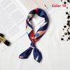 Gifts Elegant Women Silk Feel Satin Square Scarf Head Neck Hair Tie Band