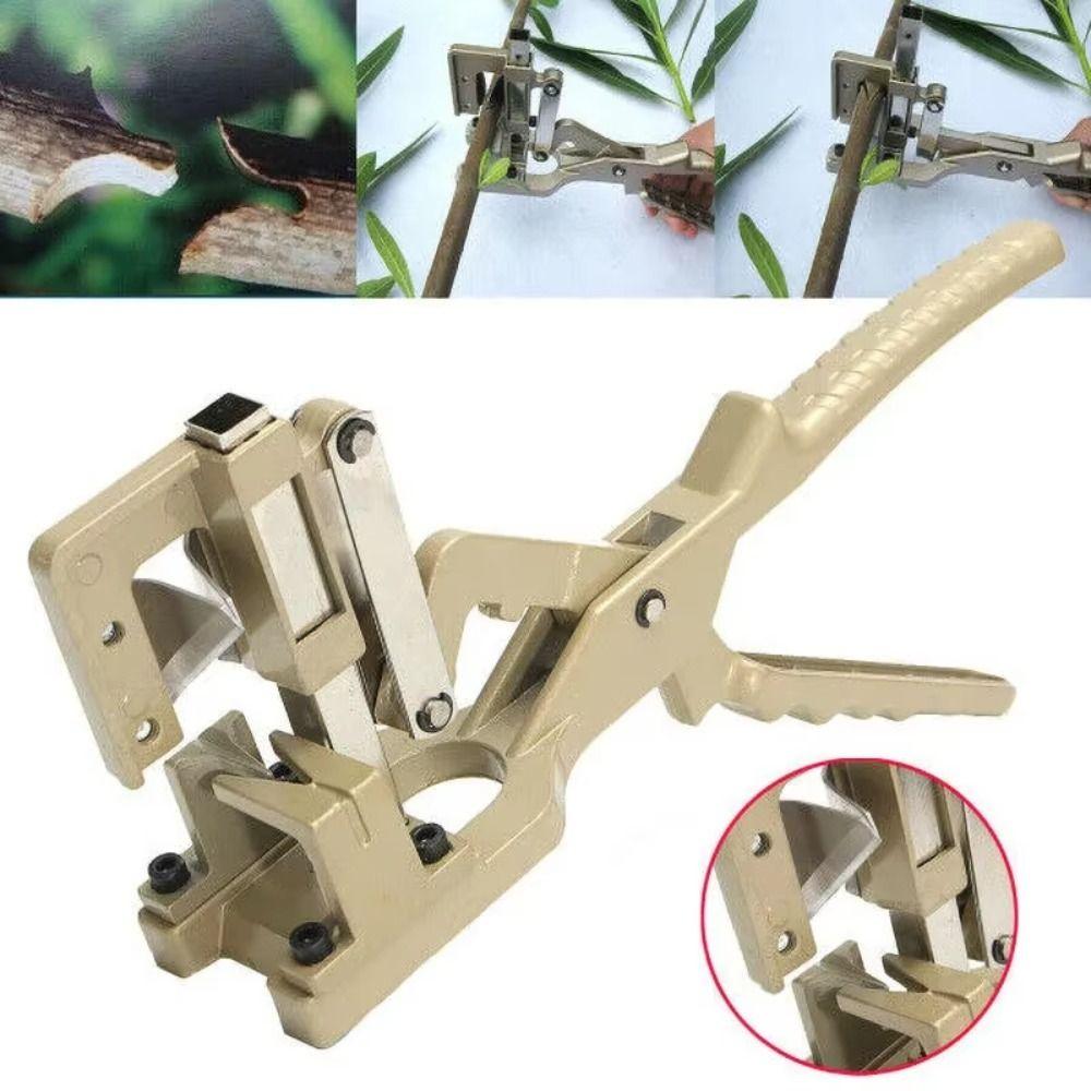 Efficient Thick Branches Grafting Scissor Pruning Plant Shears V-Cut Grafting Scissors Garden
