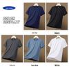 Romon Men's Ice Silk Quick-Dry Short Sleeve T-Shirt