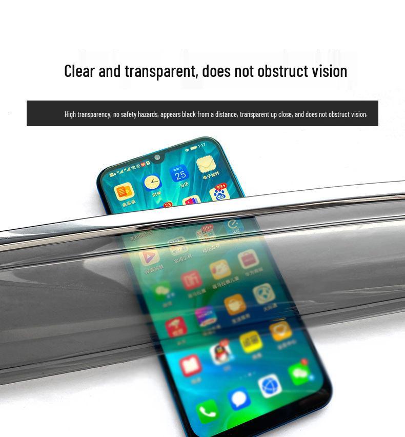 JAC Jiayue X7 Sun & Rain Guards: Window Shields & Rainproof Strips for Exterior Accessories.