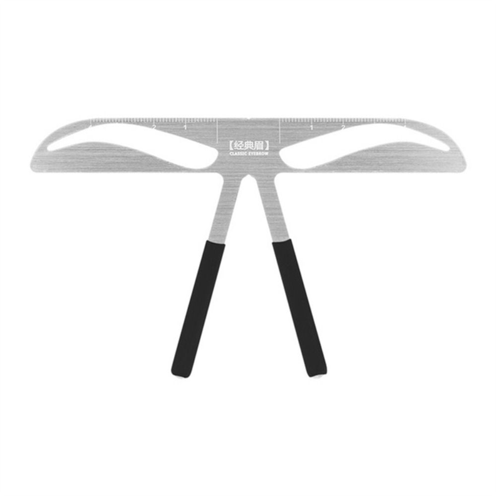 3D Тату-линейка для бровей, Формирователь баланса, Многоразовый инструмент для измерения бровей, Металл, Простой в использовании, Шаблон-трафарет для рисования бровей, Женщины