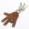 Punk Leather Palm Keychain - Creative Palm Shaped Car Key Case