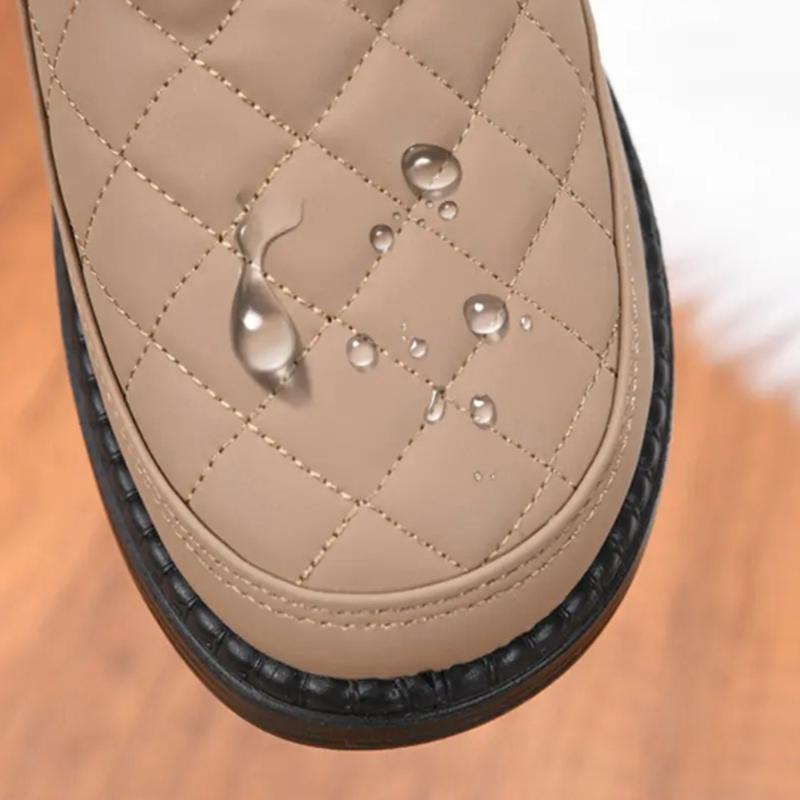Women Cotton Shoes Winter Plush Warm Waterproof Comfortable Outdoor Anti Slip Wear-resisting Casual Cold Proof Cotton Shoes