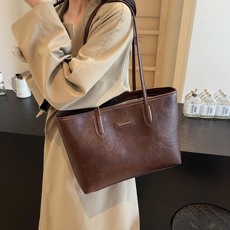 Large Capacity Bag, Women'S Bag, High-End Class Commuter Bag, Shoulder Tote Bag