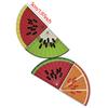 4Pcs Mini Fruit‑Shaped Acrylic Rulers, Colorful Palm‑Sized Cute Measuring Rulers Stationery Gift for Daily Use