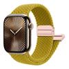 For Apple Watch Bands ultra 3 49 44mm 40mm 45mm 46mm 41mm Black Unity Bracelet iWatch series 10 11 se 8 9 Magnetic Braided Strap