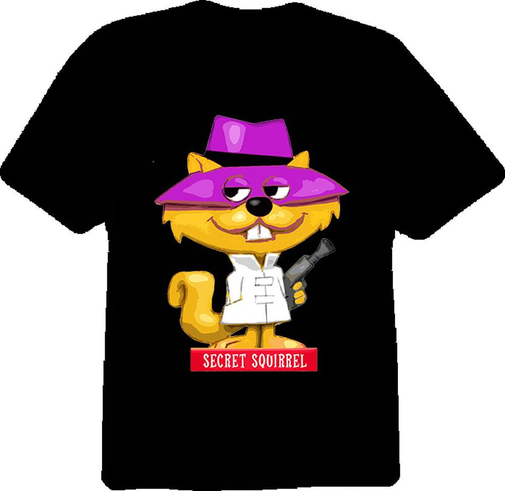 Secret Squirrel Detective T Shirt Mens Womens Tees Top