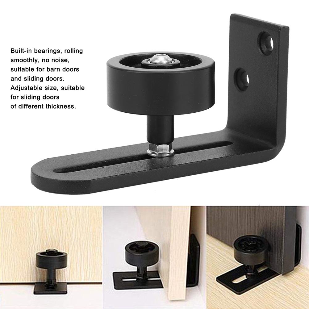 Бытовая роликовая направляющая для раздвижных дверей сарая из углеродистой стали с подшипниковыми фитингами