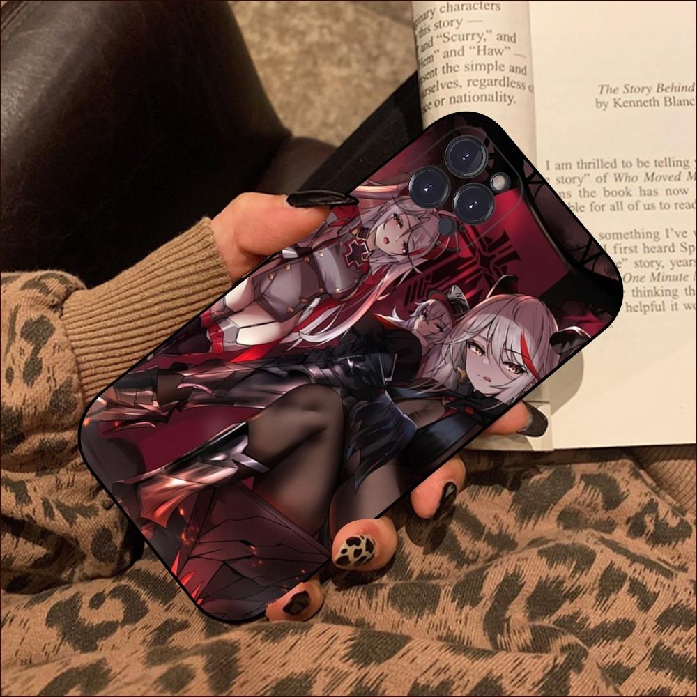 Чехол для телефона Azur Lane для iPhone 15 14 11 12 13 Mini Pro XS Max Чехол 6 7 8 Plus X XR SE 2020 Funda Shell