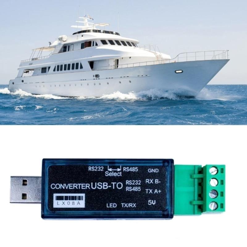 Промышленный USB-преобразователь в последовательный порт с разъемами для связи на большие расстояния, Plug & Play, USB-адаптер 485 232 для монитора