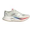 adidas Adizero Boston 12 White Matte Silver Pure Ruby женские кроссовки Core-White JI4480