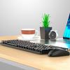 Эргономичная USB-клавиатура K15 Plug and Play для ПК и ноутбуков, для комфортного набора текста и длительного использования, конструкция из АБС-пластика