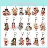High-quality Demon Slayer Keychain With Iconic Characters Tanjirou Nezuko Zenitsu Giyuu